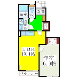 八丁牟田駅 徒歩85分 1階の物件間取画像